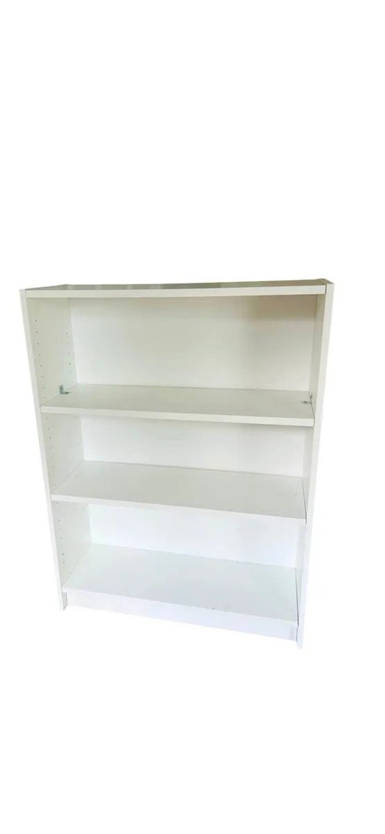White bookcase