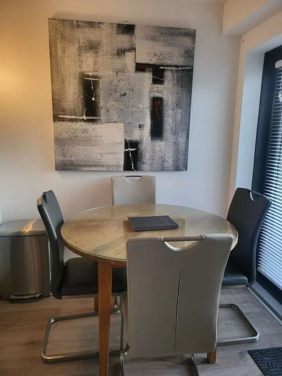 Dining Table & 4 Chairs - Image 2