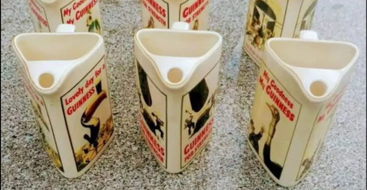 Collection of 6 Guinness Water Jugs - Image 3