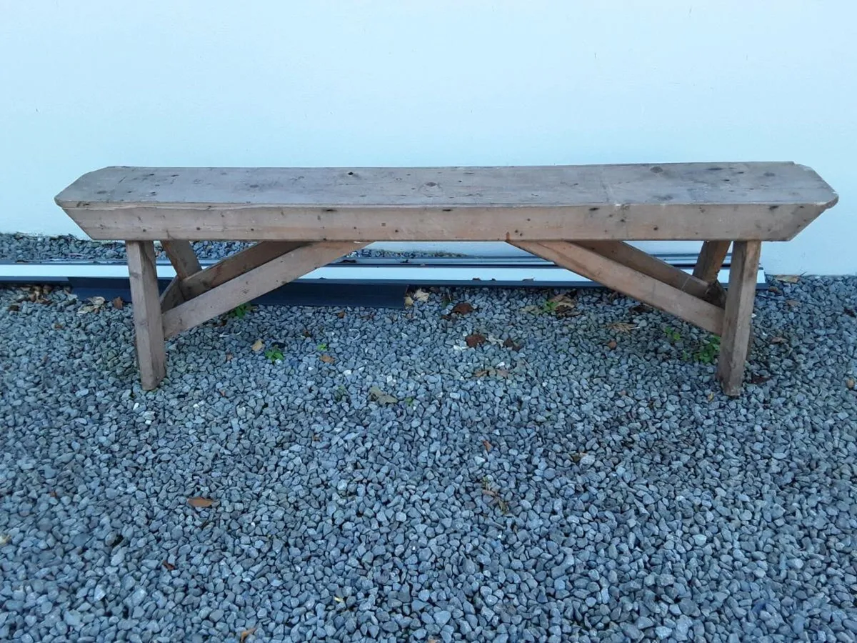 Wooden Bench - Image 1