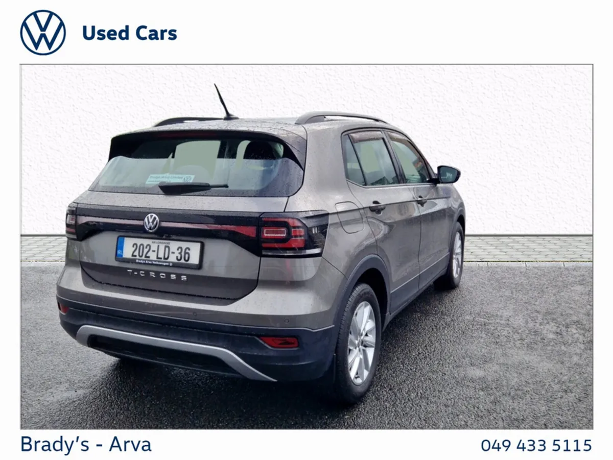 Volkswagen T-Cross LIFE 1.6 TDI 95BHP M5F 5DR - Image 3