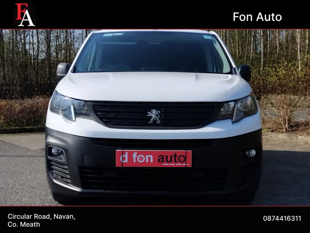 Peugeot Partner 3 SEATER VAN  *€9995  NO VAT *NEW - Image 2