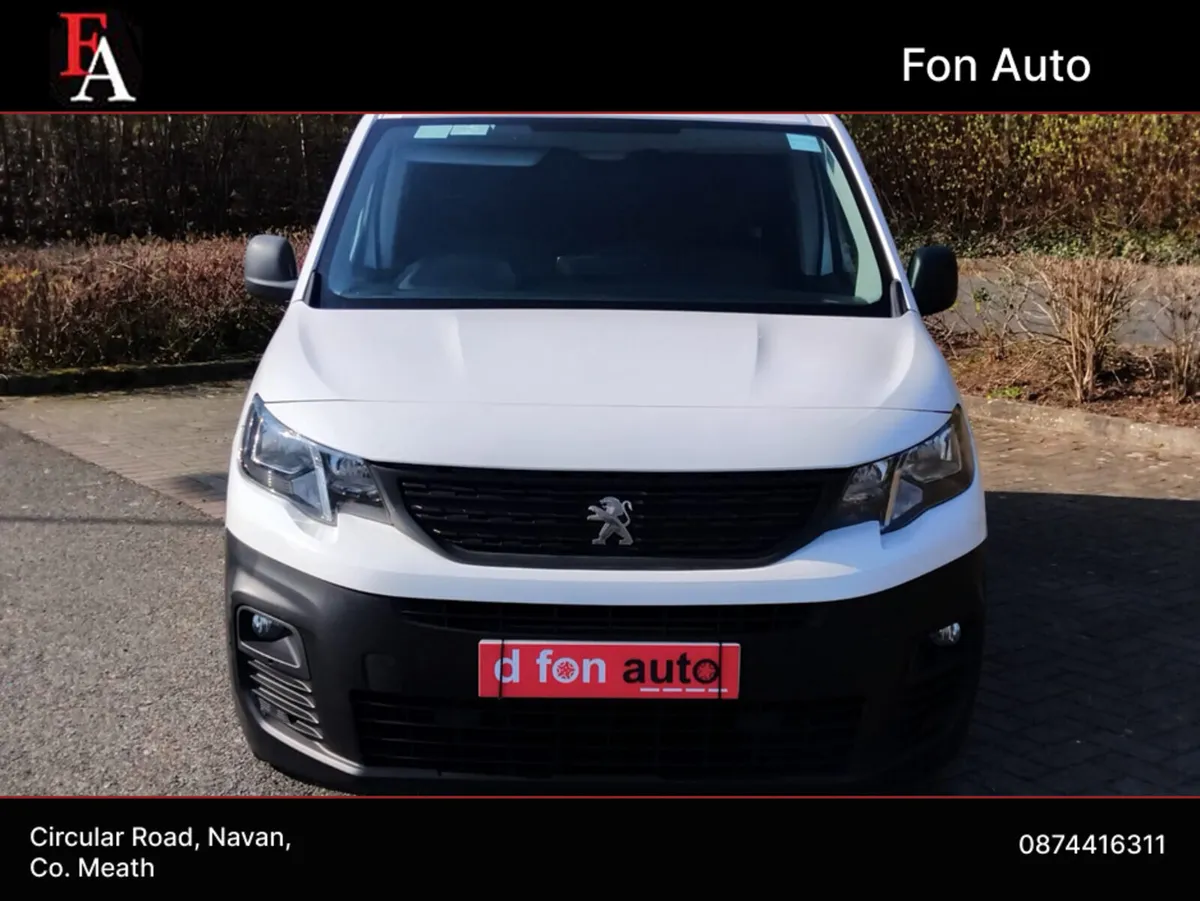 Peugeot Partner 3 SEATER VAN  *€9995  NO VAT *NEW - Image 4