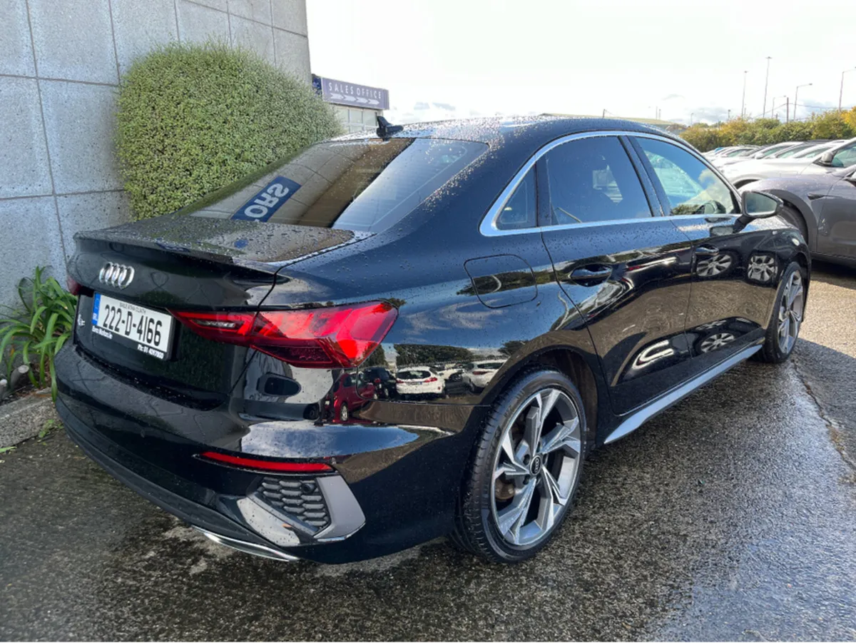 Audi A3 SALOON S-LINE 30 TDI 2.0 DIESEL //FULL LEA - Image 4