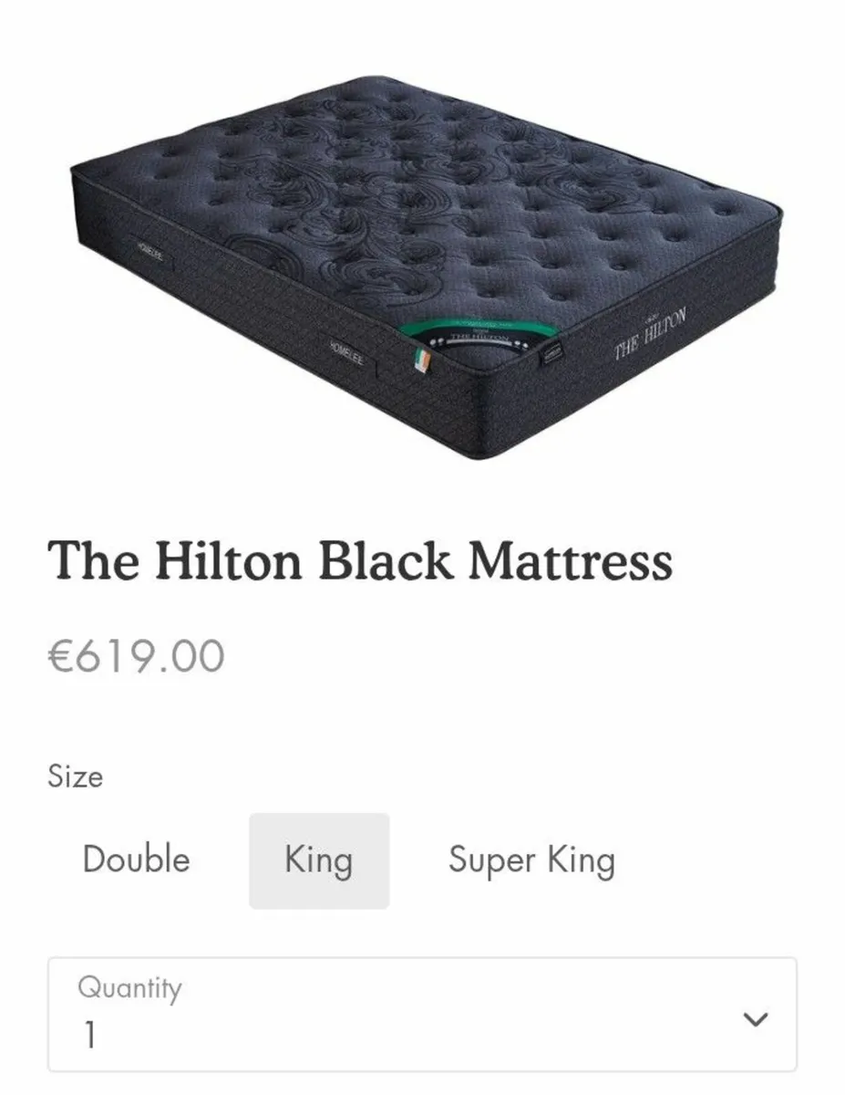 New Quality Expensive King size Hilton mattress - Image 2