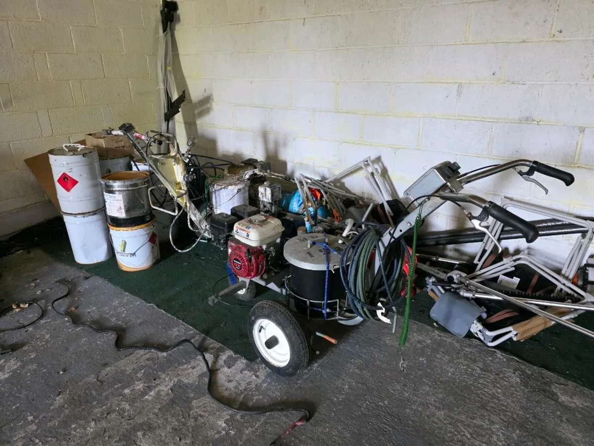 TWO GRECO LINE LAZER RELINING MACHINES - Image 1