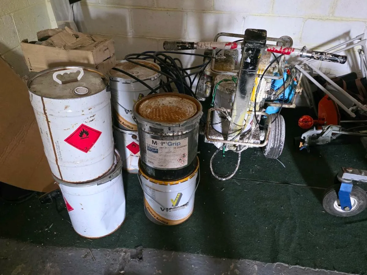 TWO GRECO LINE LAZER RELINING MACHINES - Image 2