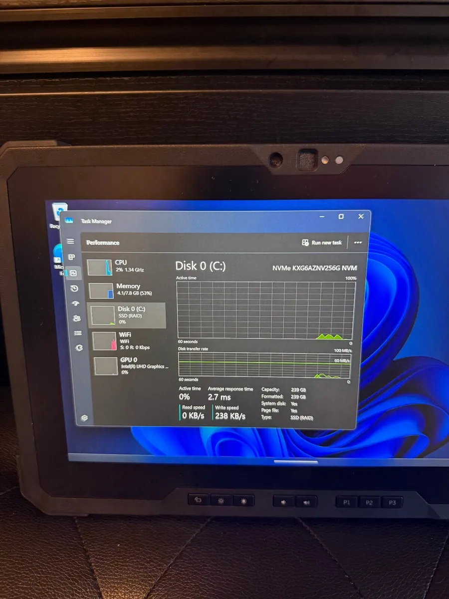 Dell Latitude 7220 Rugged Military Grade Tablet i5 - Image 4