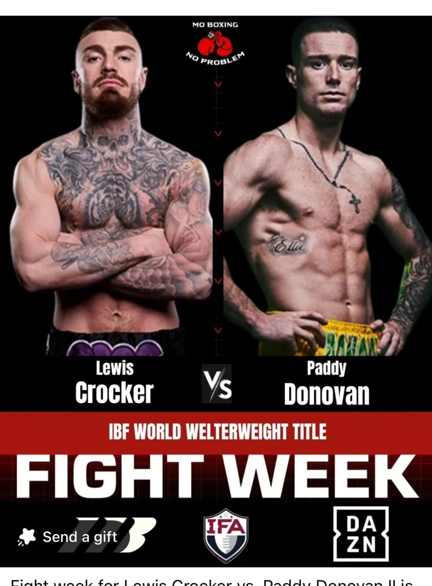Boxing tickets
