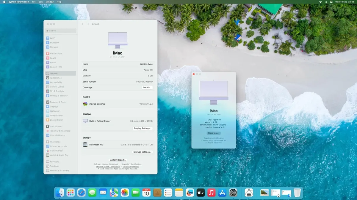 Apple iMac 24" 2021 4.5K Retina M1 - Image 3