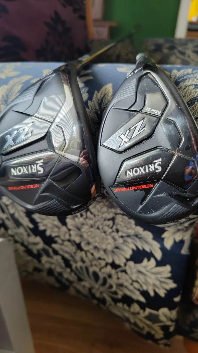 Left hand Srixon Zx2 woods - Image 2