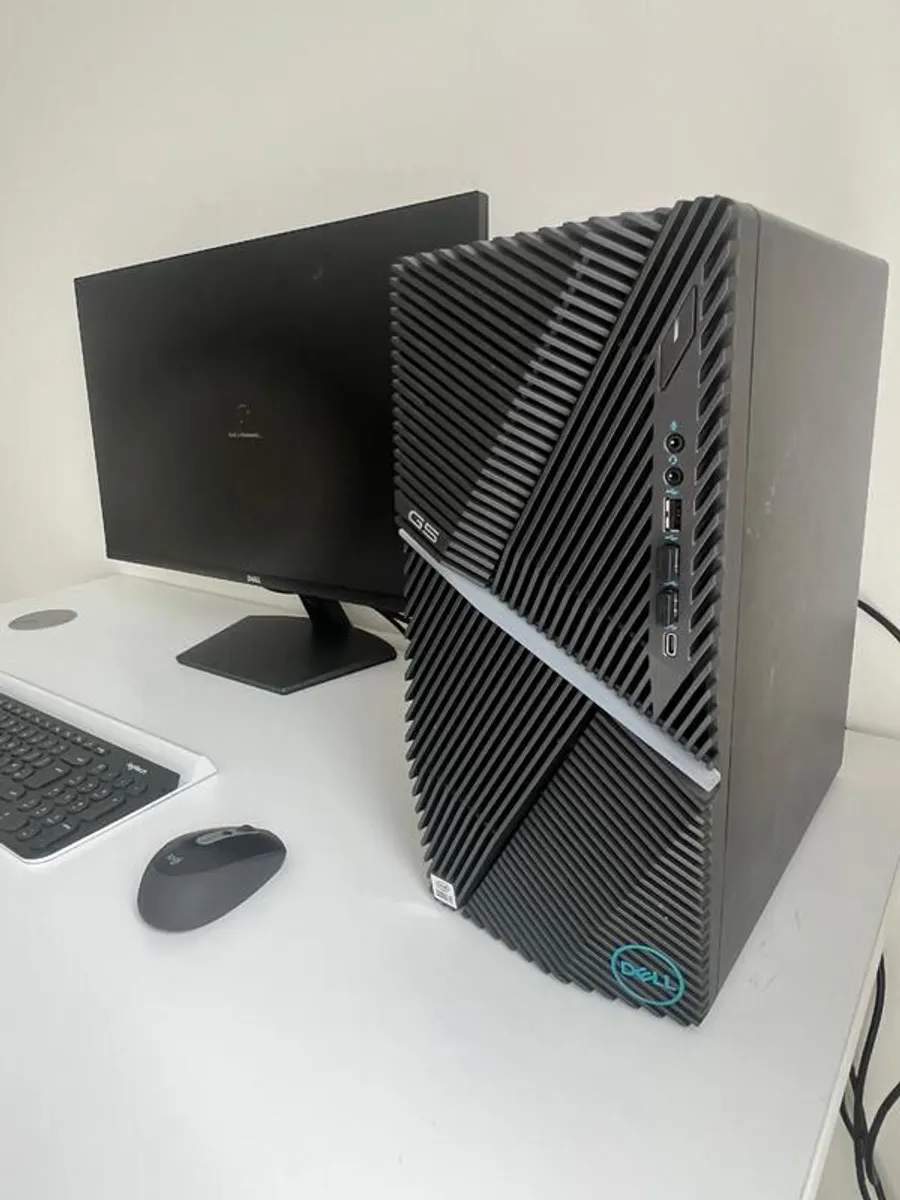 Dell G5 Gaming PC, Sturdy Desk, Dell Monitor (can sell seperately as well) - Image 2
