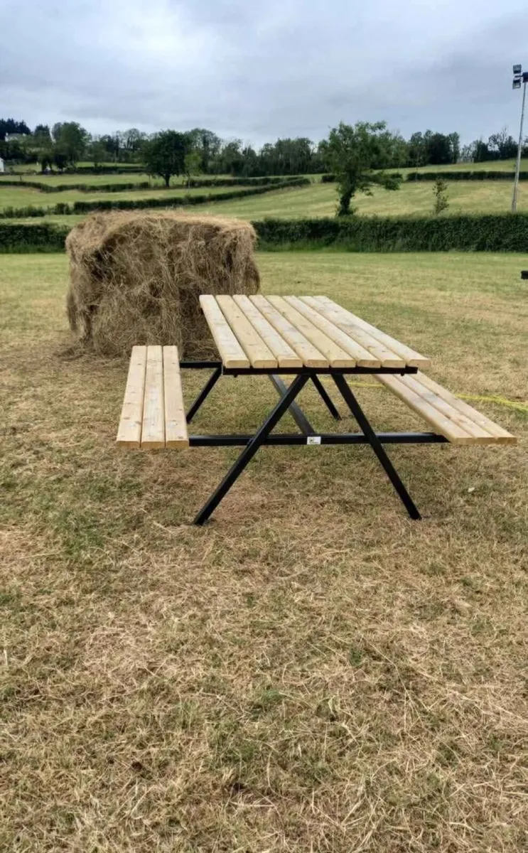 Picnic bench steel - Image 3