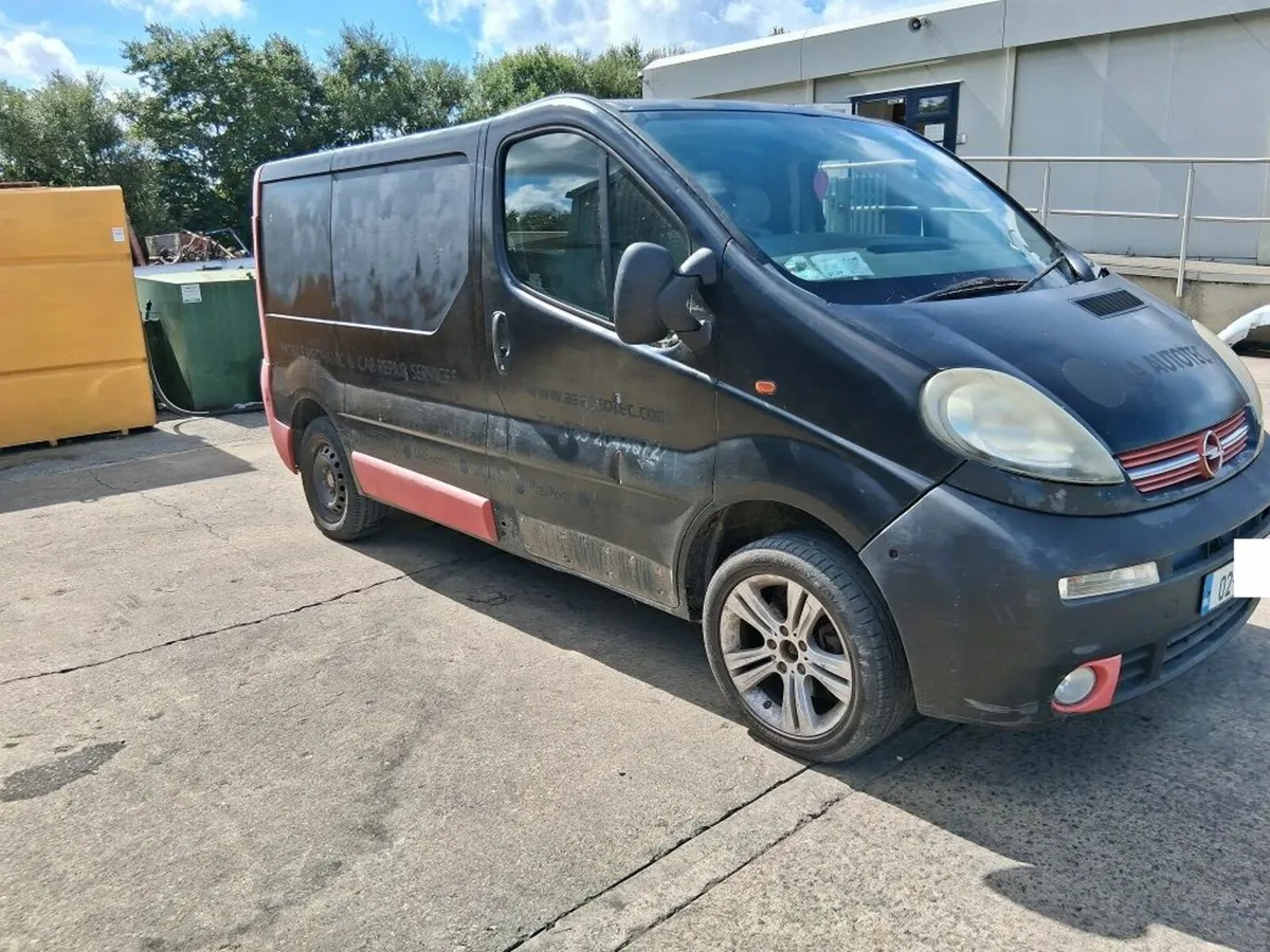 02 VIVARO 1.9 /08 KUBISTAR 1.5 d (for parts only) - Image 2