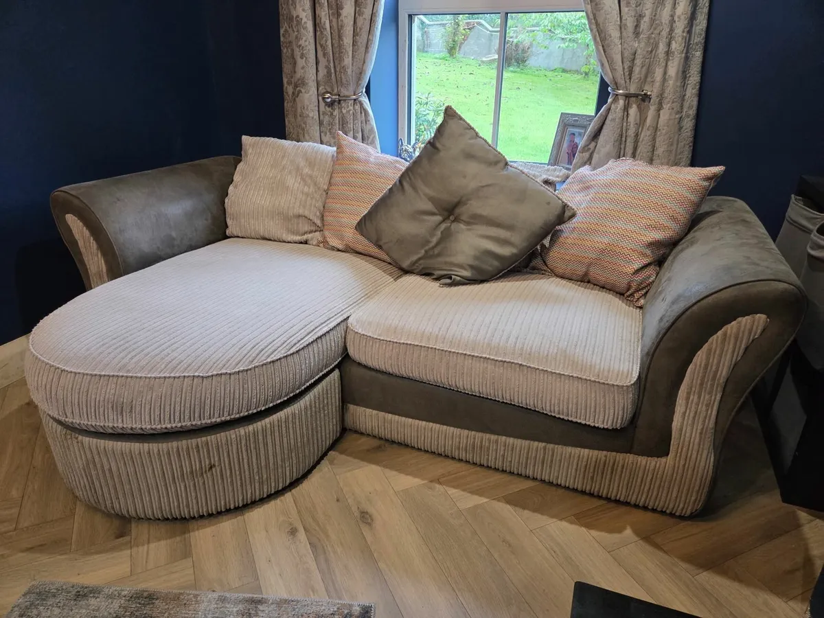 Harvey Norman large L shape 3 seater &  2 seater - Image 1