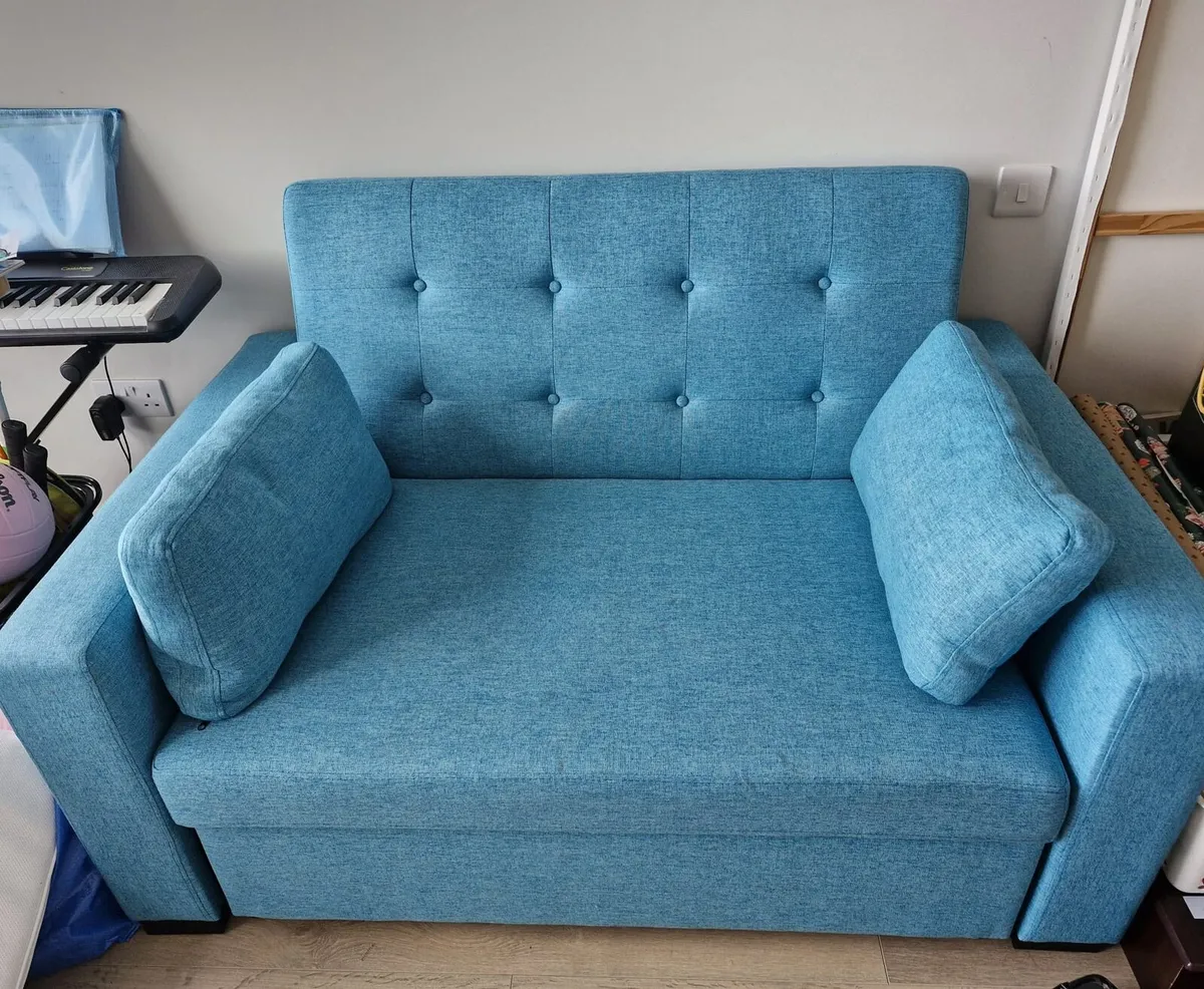 2 seater sofa bed - Image 1