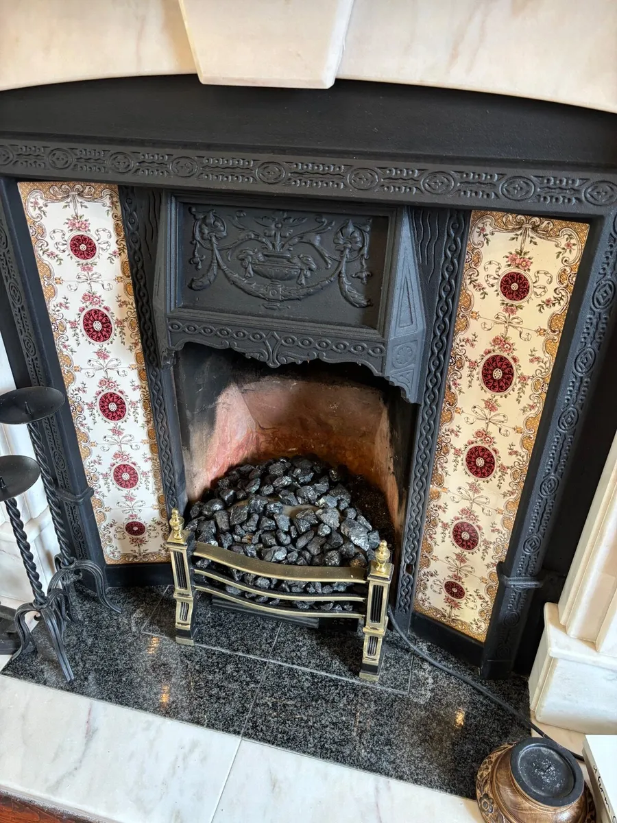 Cast Iron Fireplace Inset - Image 1