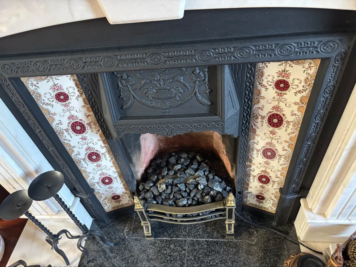 Cast Iron Fireplace Inset - Image 2