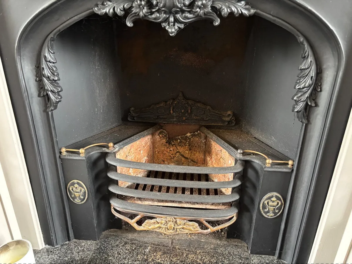Cast Iron Fireplace Inset - Image 1