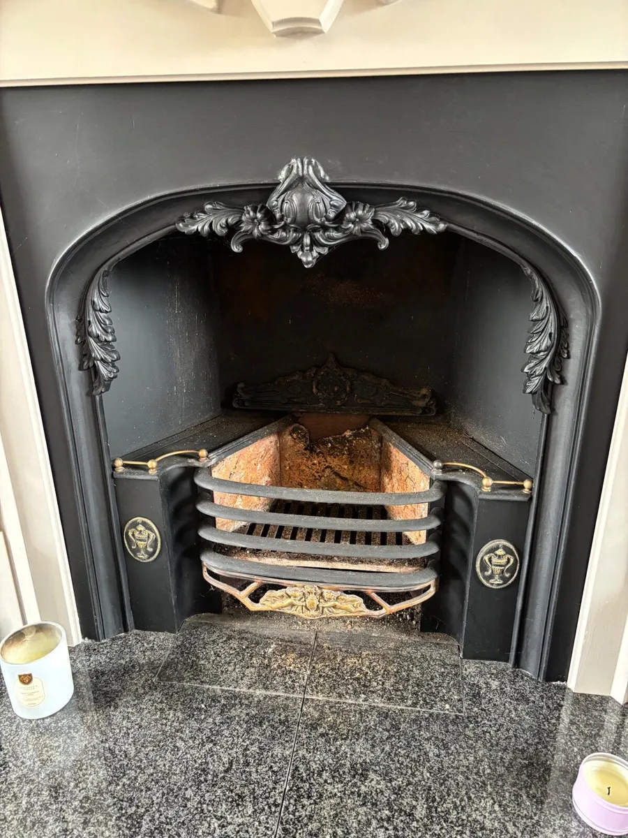 Cast Iron Fireplace Inset - Image 3