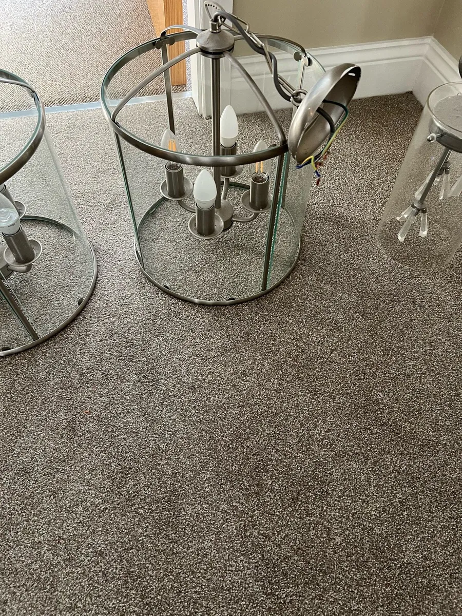 Glass Chandeliers for Sale - Image 1