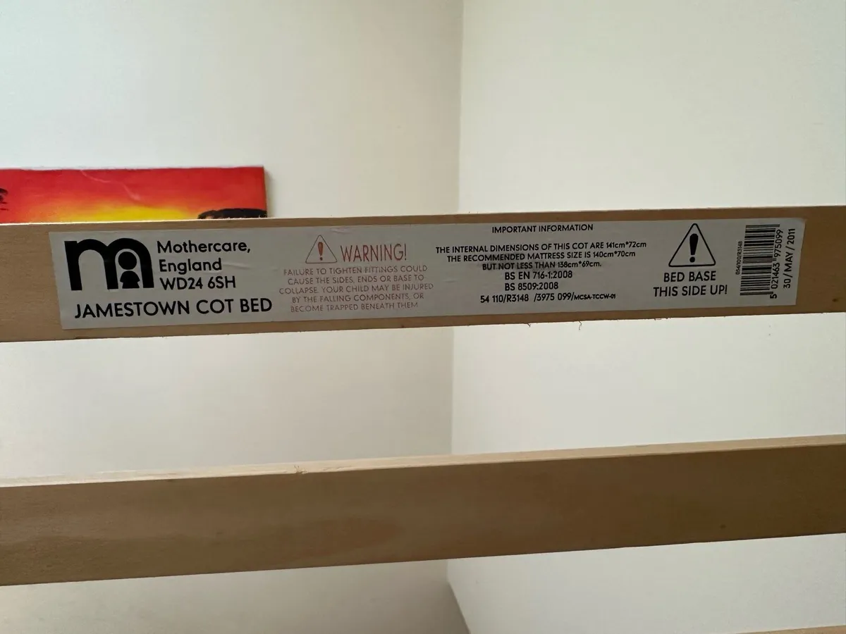 Children’s Cot bed - Image 2