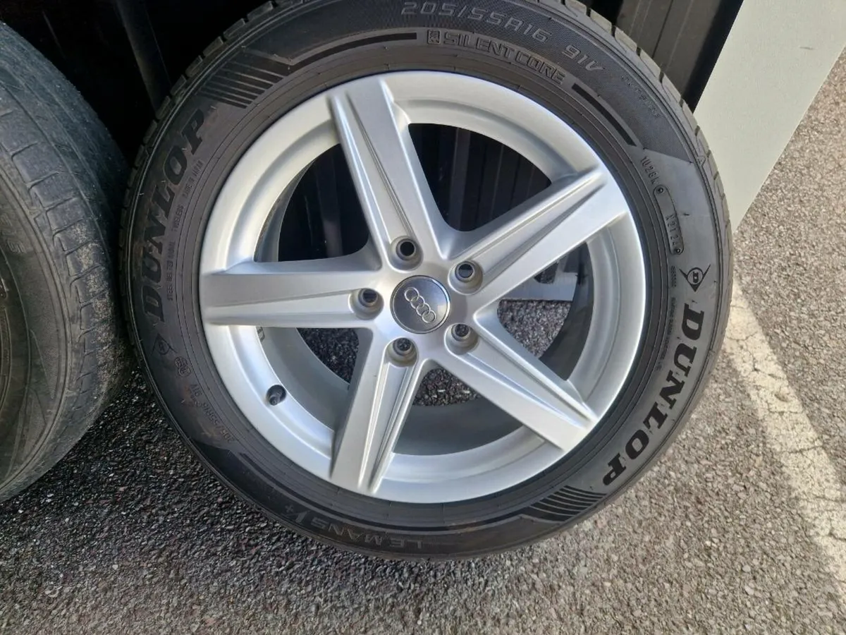 5X112 Genuine Audi Alloy Wheels - Image 2