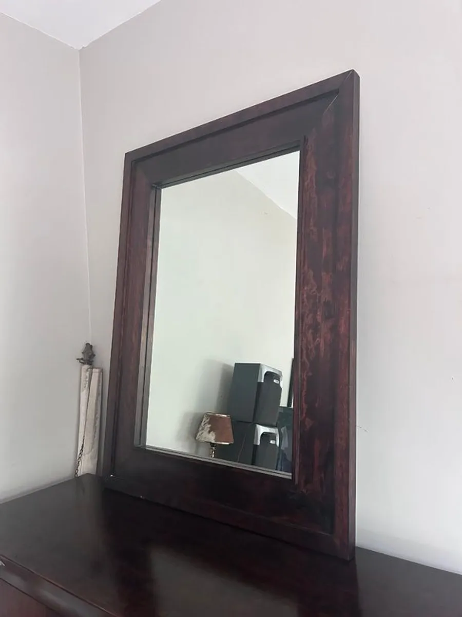 Sideboard with matching mirror - Image 2