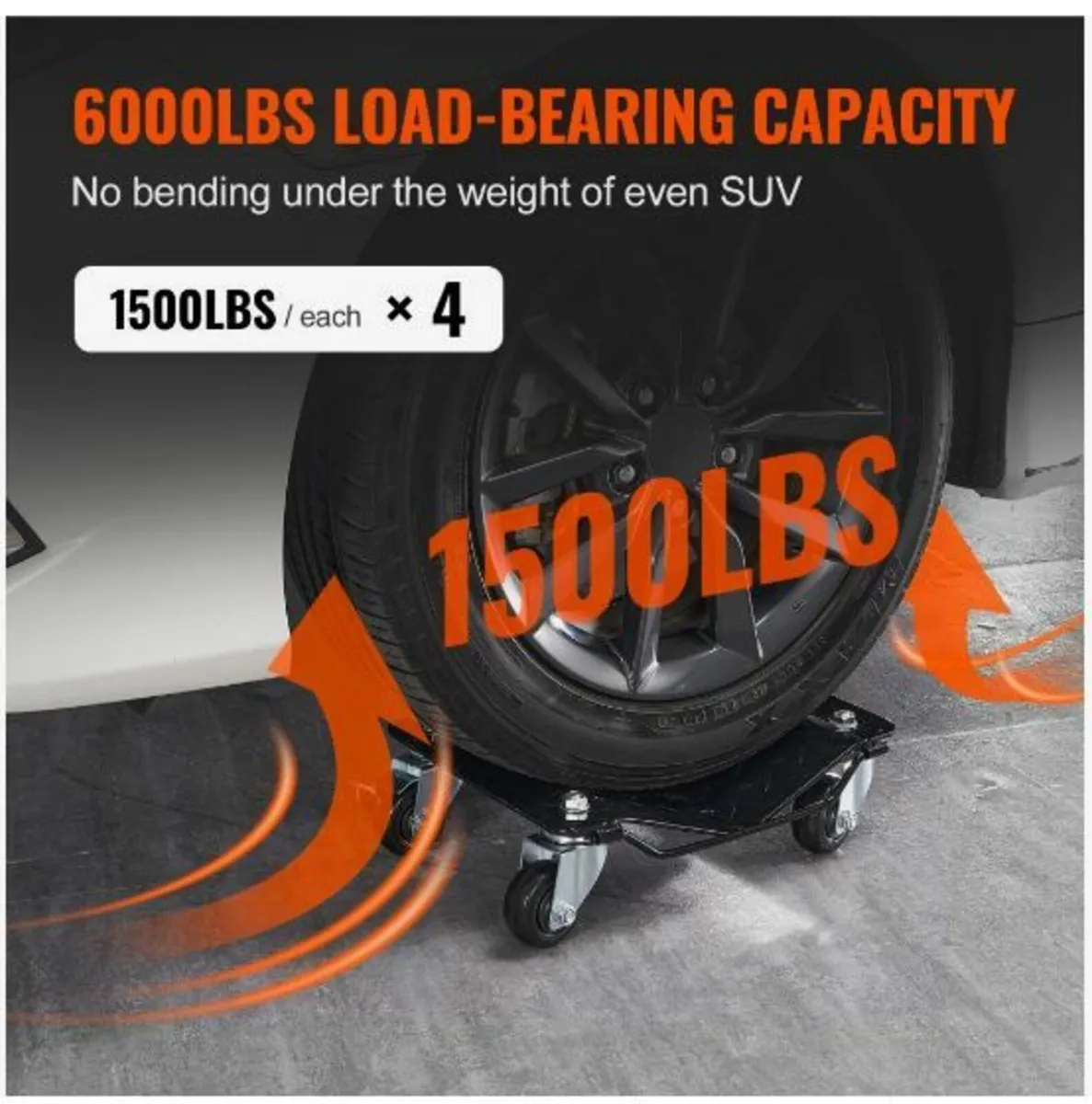 Car Dolly Wheel Tire Dolly 4 PCS Heavy - Image 2