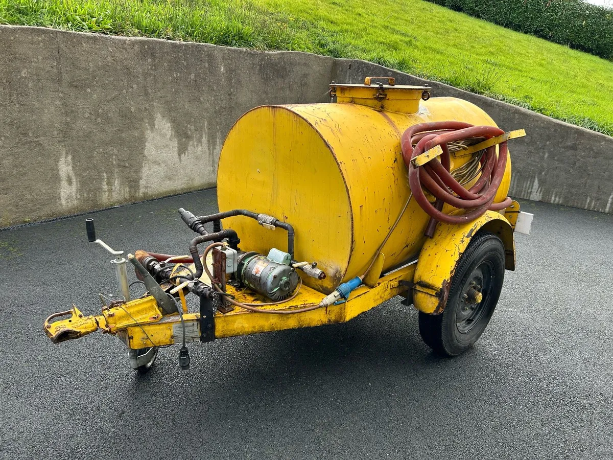 Diesel bowser 1000 lt - Image 1