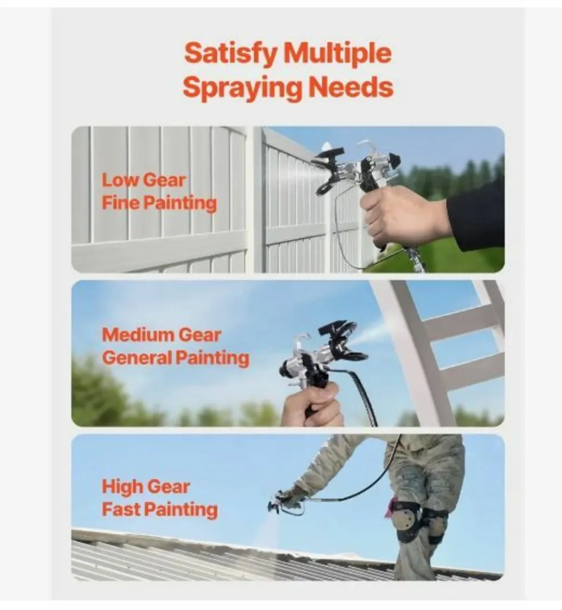Stand Airless Paint Sprayer Electric Paint - Image 3