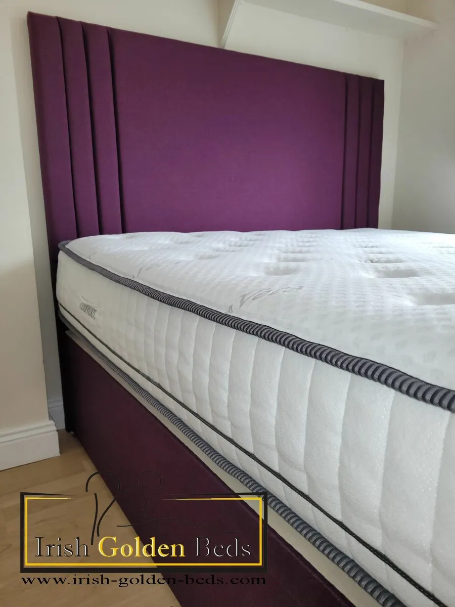 bed frame and headboard, free delivery - Image 3