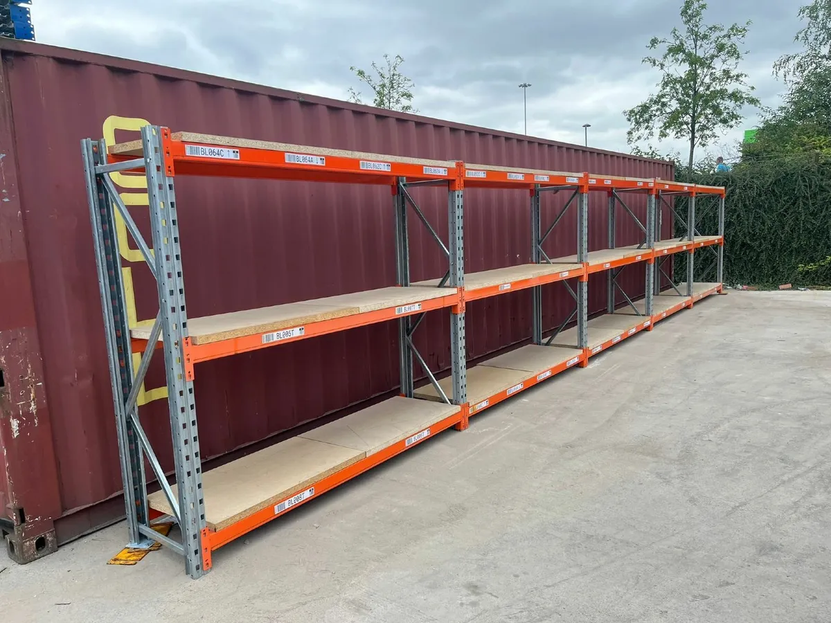 Heavy Duty Longspan Shelving Racking - Image 1