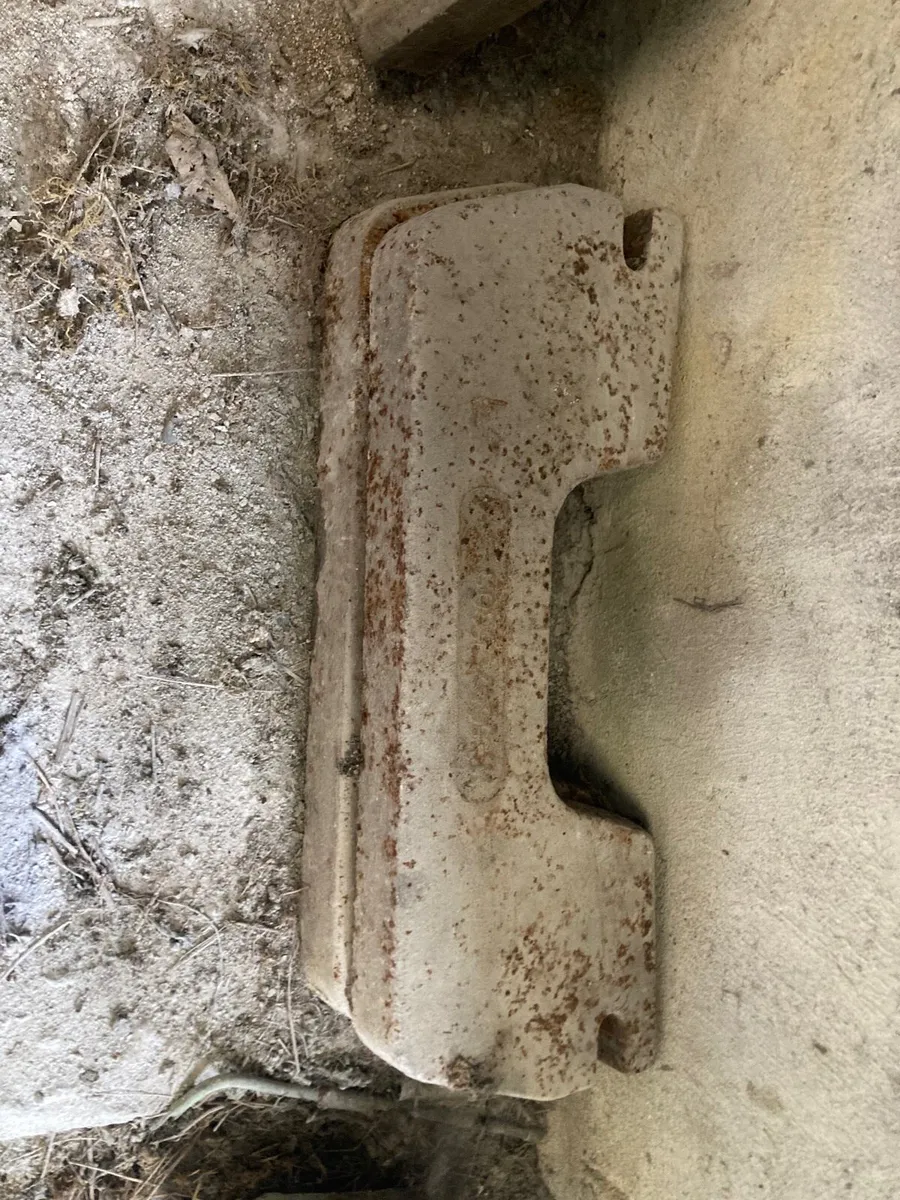 Zetor tractor weights, sheeting - Image 3