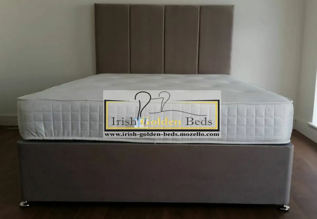 bed frame and headboard, free delivery - Image 3