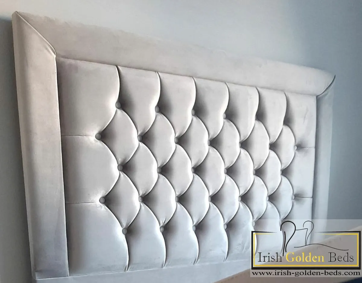 bed frame and headboard, free delivery - Image 1