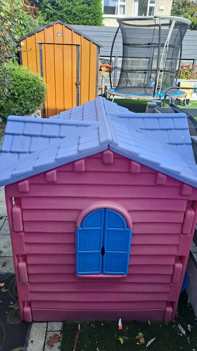 Little Tikes Pink and Purple play house - Image 2