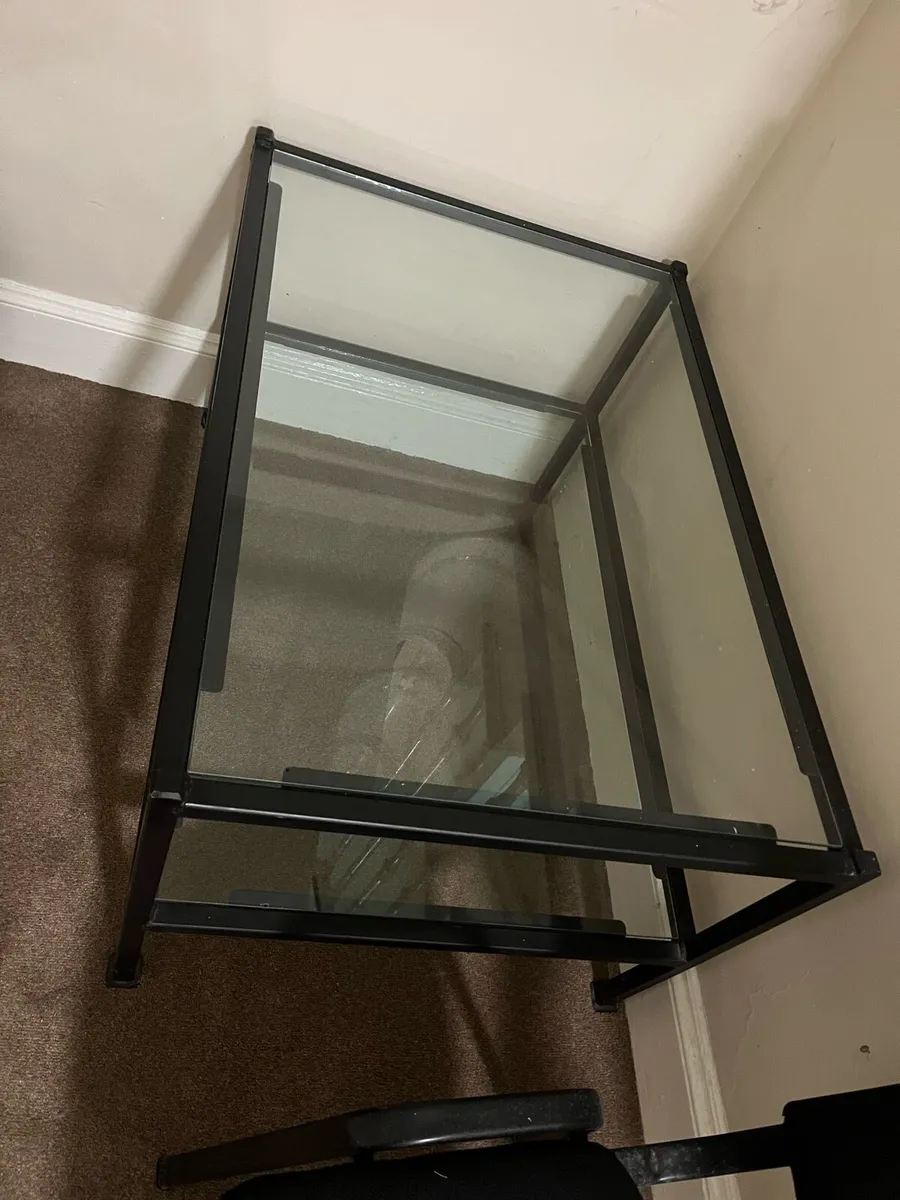 Glass coffee table - Image 2