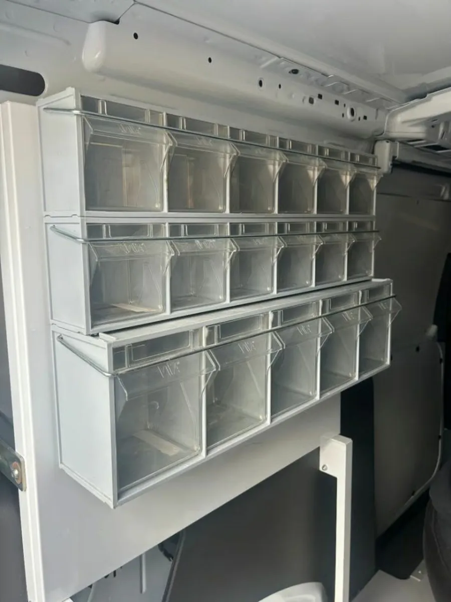 Tilting Bins / Tilt Out Drawers For Vans Garages - Image 1