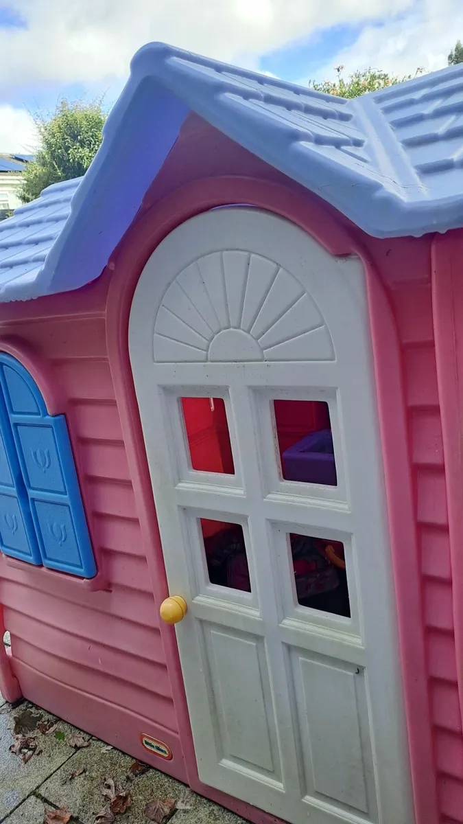 Little Tikes Pink and Purple play house - Image 4
