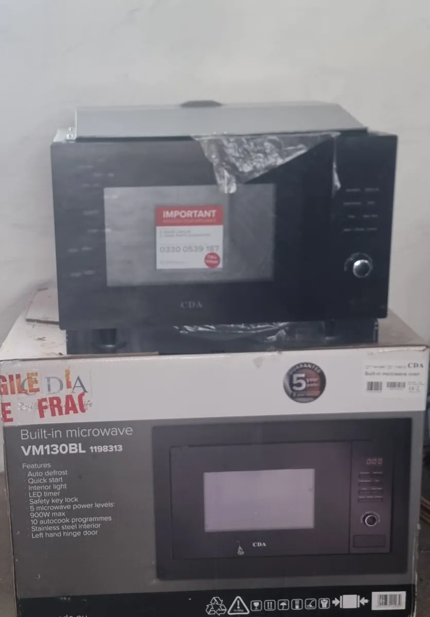 CDC Built-in Microwave black - Image 2