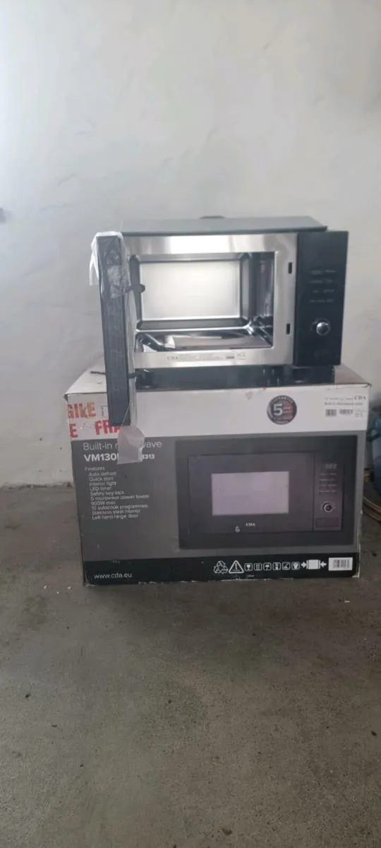 CDC Built-in Microwave black - Image 3