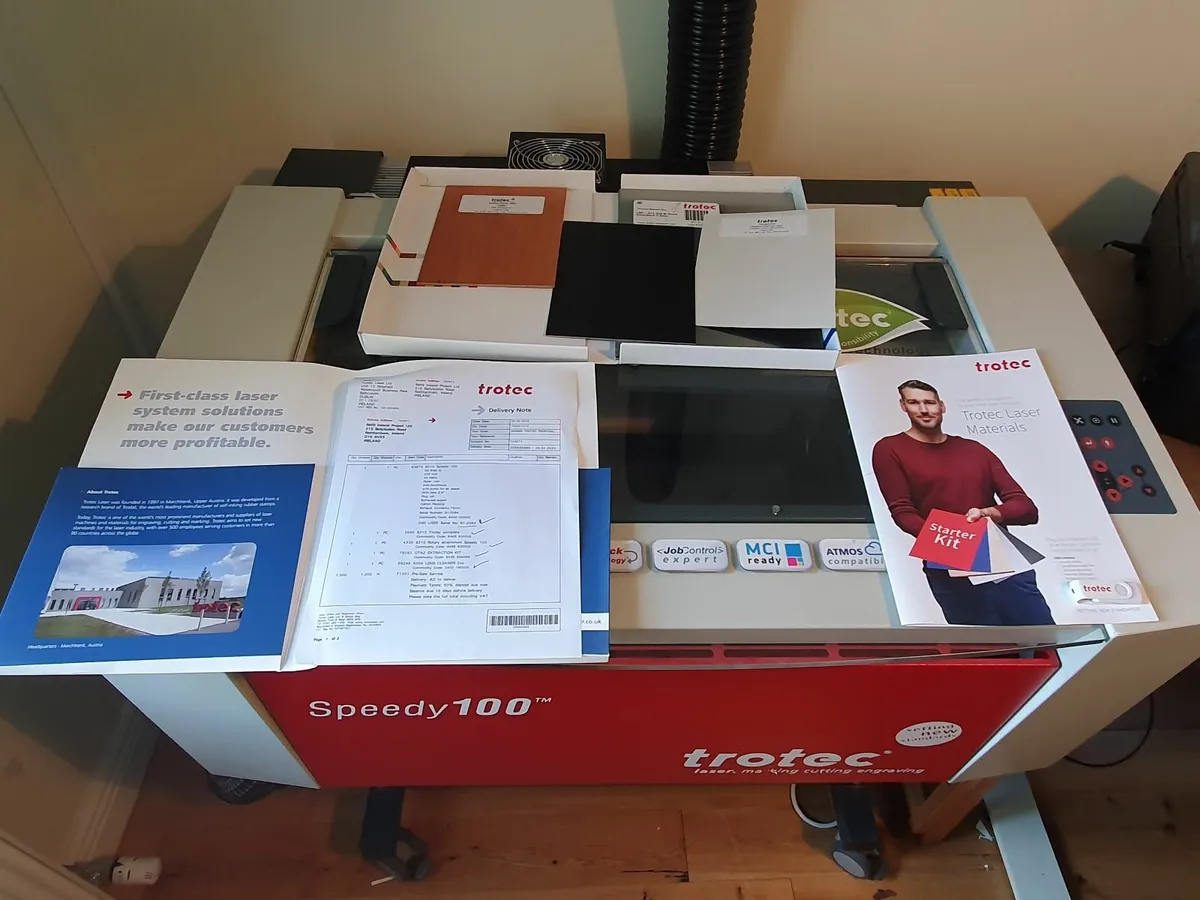 Trotec Speedy 100 Laser Engraver 60W Excel Cond. - Image 3
