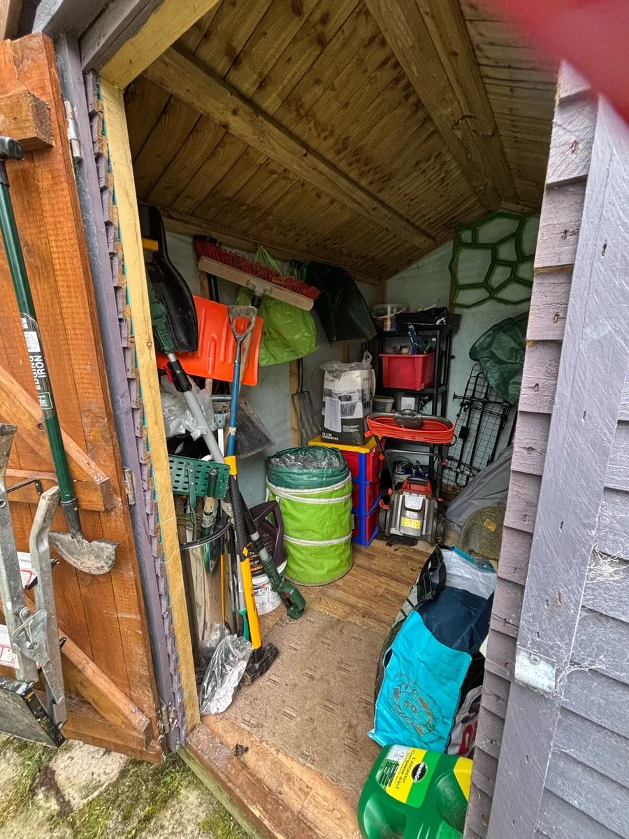 ITS GONE - Garden shed 6’ x 8’ in Glanmire - Image 3