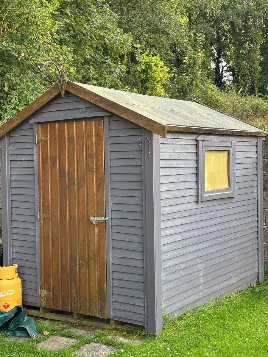 ITS GONE - Garden shed 6’ x 8’ in Glanmire - Image 1