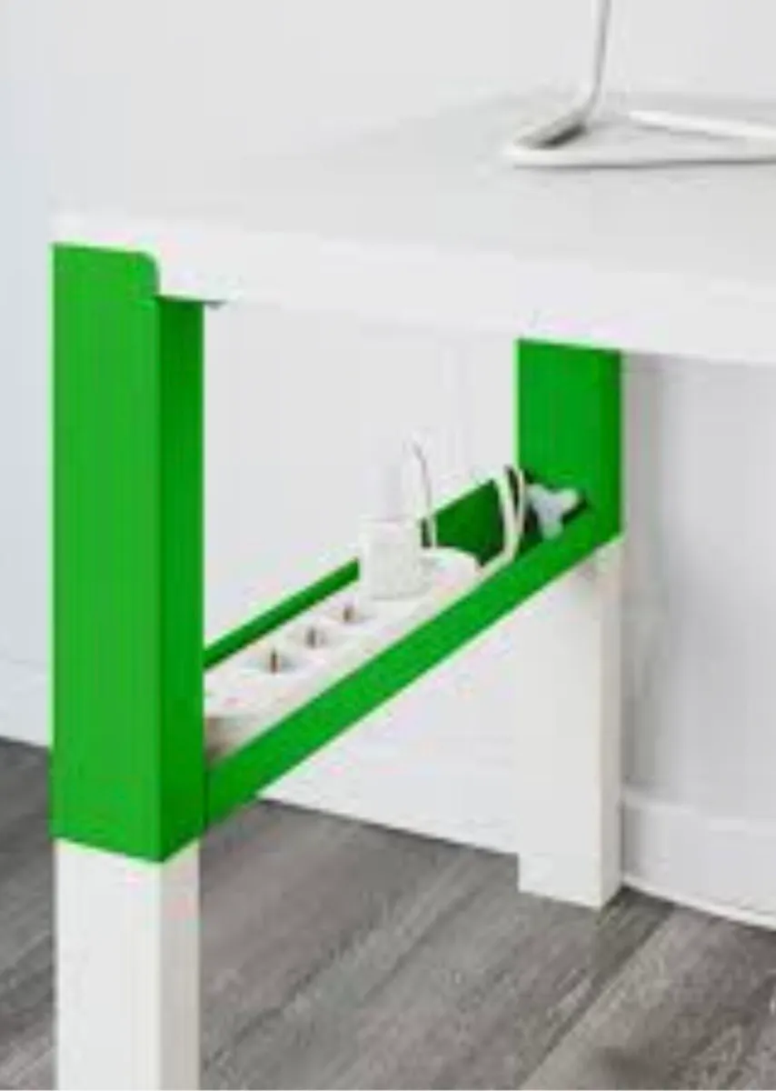Ikea Pahl desk with add on unit - Image 2