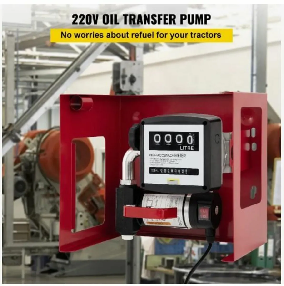 Diesel Pump, 155W Self-Priming Oil Pump - Image 3