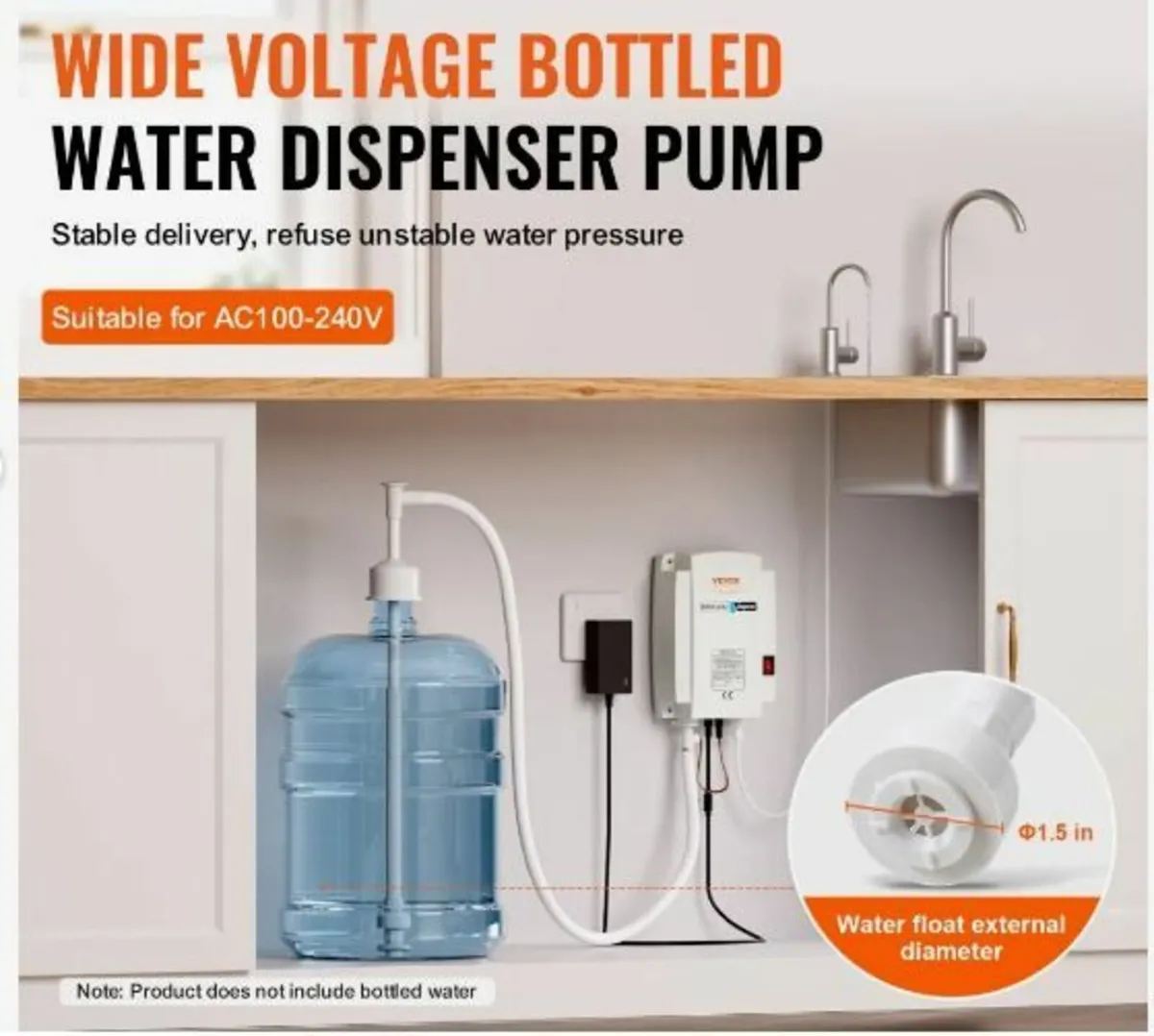3.8 L Water Dispenser Pump 40psi - Image 2