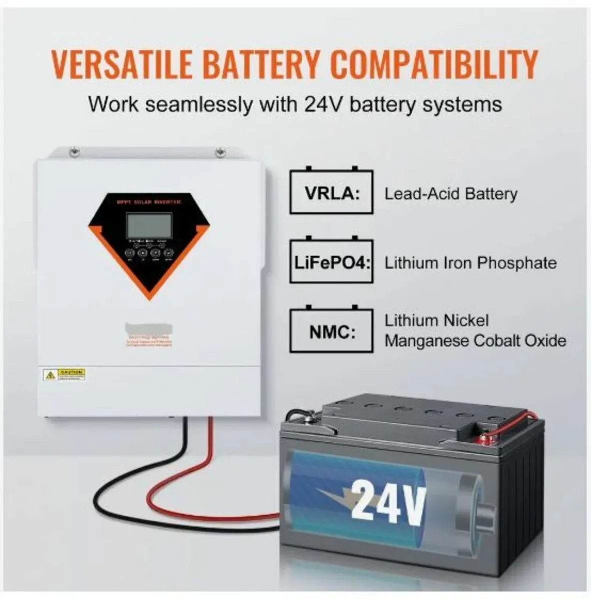 Hybrid Solar Inverter Charger 3500W 230V - Image 4