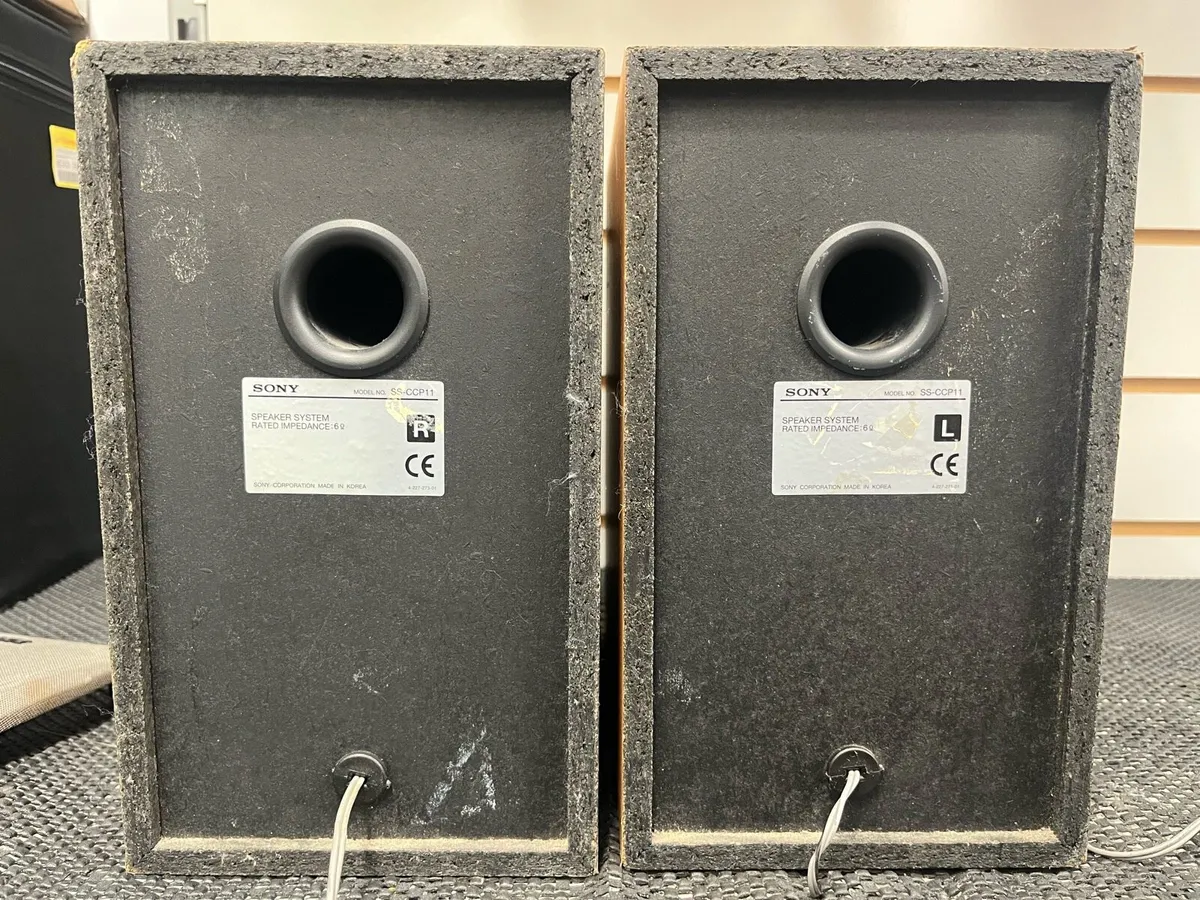 Sony Speakers Pair - Image 3
